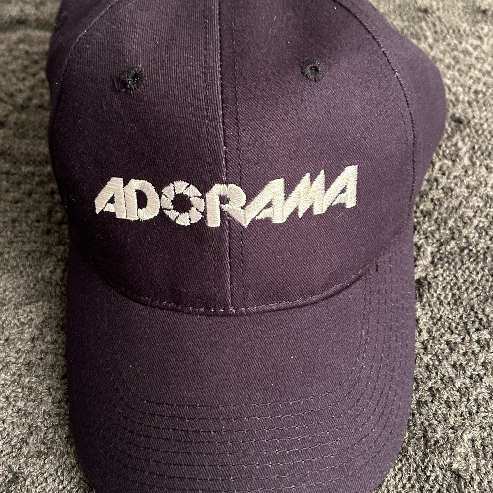 Stylish Black Baseball Cap with Adorama Logo by Pacific Caps